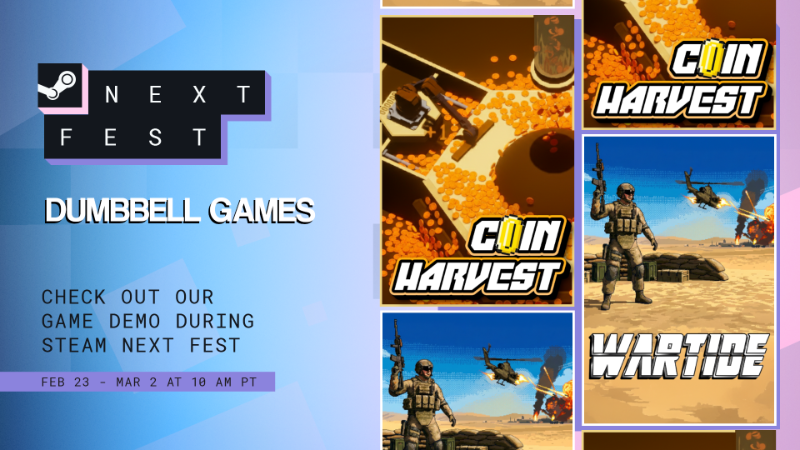 Two New Dumbbell Games at Steam Next Fest!